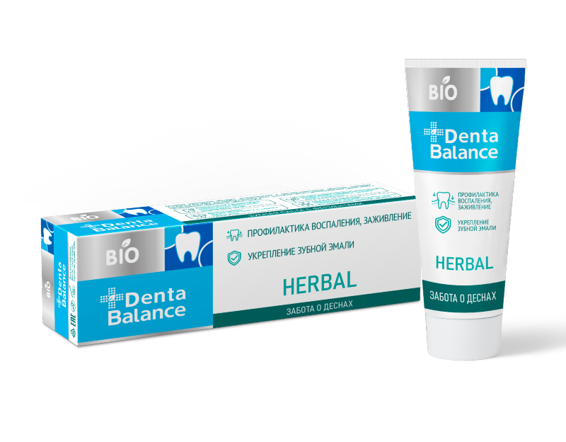 Denta Balance Herbal зубная паста Лечебные травы